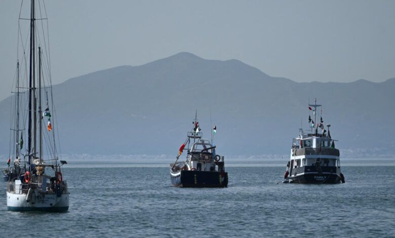 Gaza Aid Flotilla Reports Second Suspected Drone Strike off Tunisia