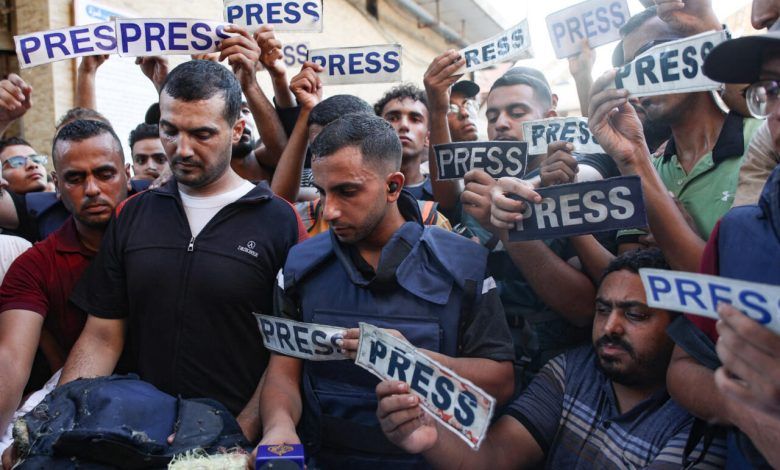 RSF: Israel Responsible for Highest Journalist Death Toll for Third Consecutive Year