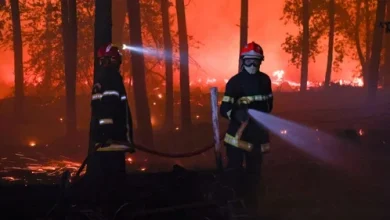 Wildfire Nears French Village, Forces 525 Residents to Evacuate