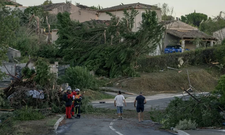 Tornado Strikes Southwestern France, Injures 39, Leaves Trail Of Destruction