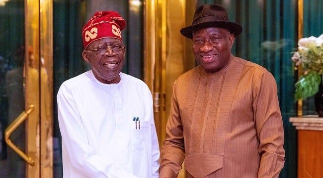 Tinubu Praises Jonathan’s Nation-Building Legacy on His 68th Birthday