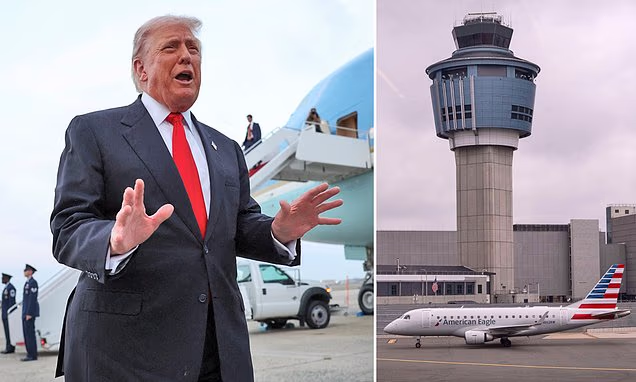 Trump Blasts Air Traffic Controllers as Flight Chaos Deepens Amid Government Shutdown