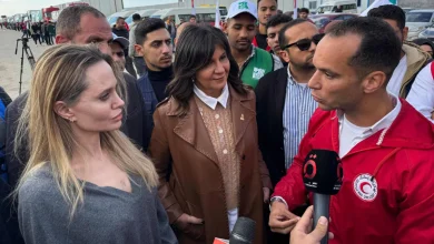 Angelina Jolie Visits Egypt’s Rafah Border, Calls for Urgent Humanitarian Aid to Gaza