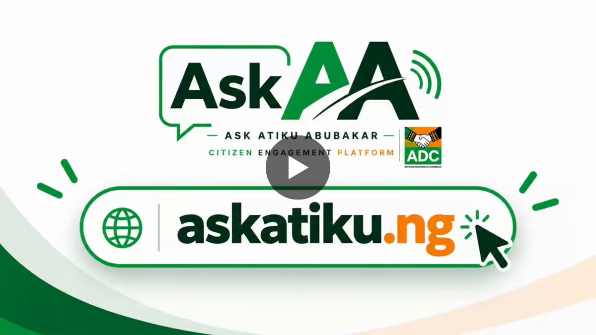 Atiku Unveils ‘ASK AA’ Platform For Direct Public Engagement