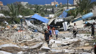 Six Palestinians Killed as Israeli Forces Pound Southern, Northern Gaza