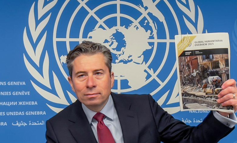 UN Seeks $47bn for Aid in 2025, Warning 'World On Fire'