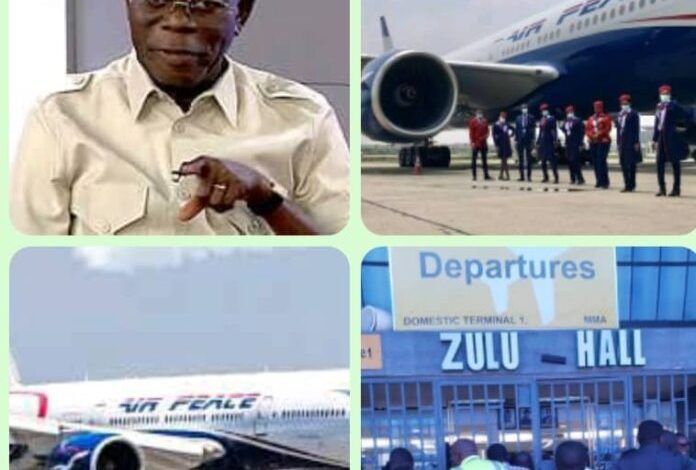Missed Flight: Air Peace Blames Oshiomhole’s Delay, Denies Online Check-In