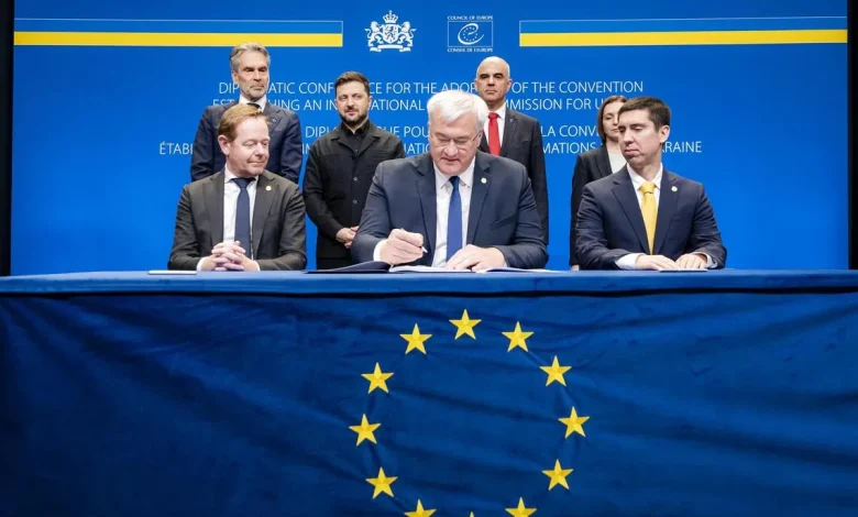 Europe Launches International Commission to Address Ukraine War Damages