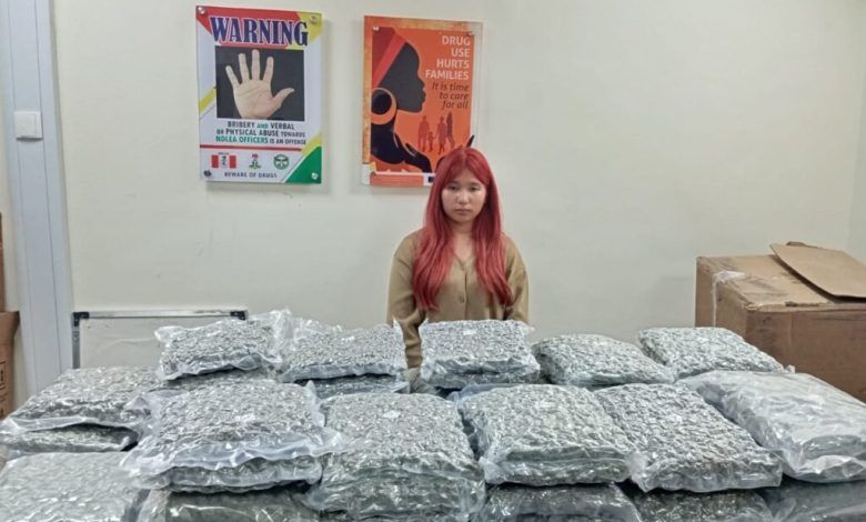 Thai Lady Arrested At Lagos Airport With Boxes Of Illicit Drug Consignments