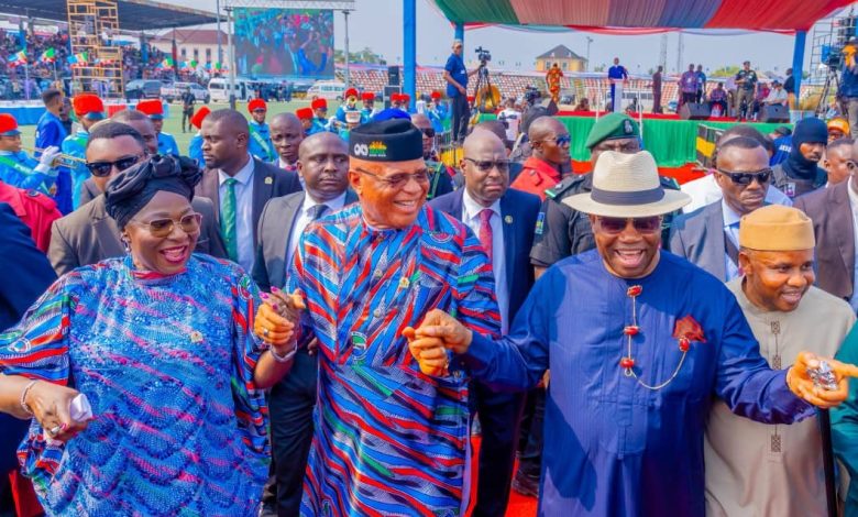 Akpabio Praises Governor Eno for Peaceful APC Congress in Akwa Ibom