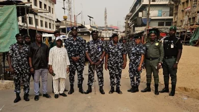 Anambra CP Leads Security Deployment to Enforce Onitsha Market Closure