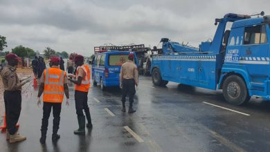 FRSC Warns Motorists Against One-Way Driving as Repairs Begin on Kara Bridge