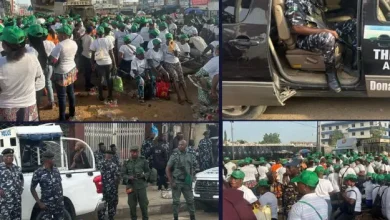 Heightened Security as Protesters Gather in Lagos for June 12 Democracy Day Rally