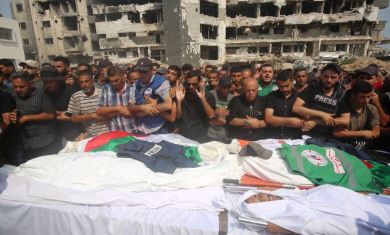 Six Journalists Killed in Gaza Airstrike, UN Calls for Independent Investigation