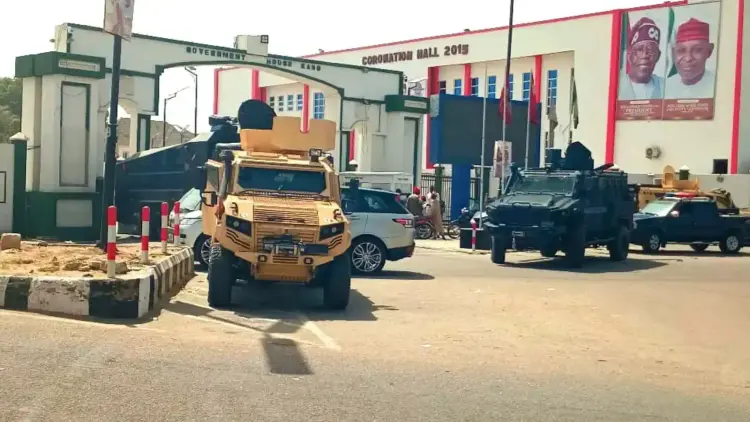 Tight Security at Kano Government House Amid Defection Rumours