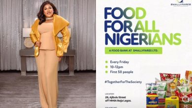 Toyin Abraham Launches Food Bank