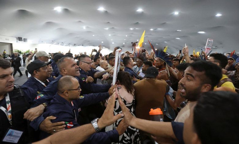 Indigenous Protesters Storm COP30 in Brazil, Forcing Disruption of Global Climate Talks Over Amazon Destruction