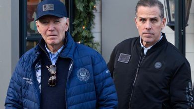 US President Joe Biden and son Hunter Biden