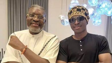 Kanayo O Kanayo and Son Clinton Mbaise