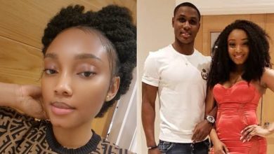 Odion Ighalo and Ex-wife Sonia