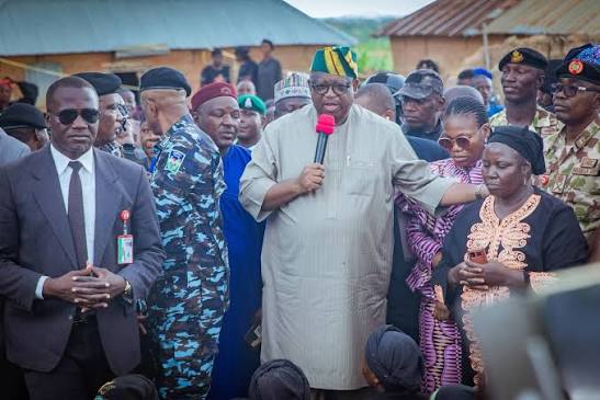 Mutfwang Visits Mangu, Condoles Victims’ Families, Vows To Protect Plateau Communities