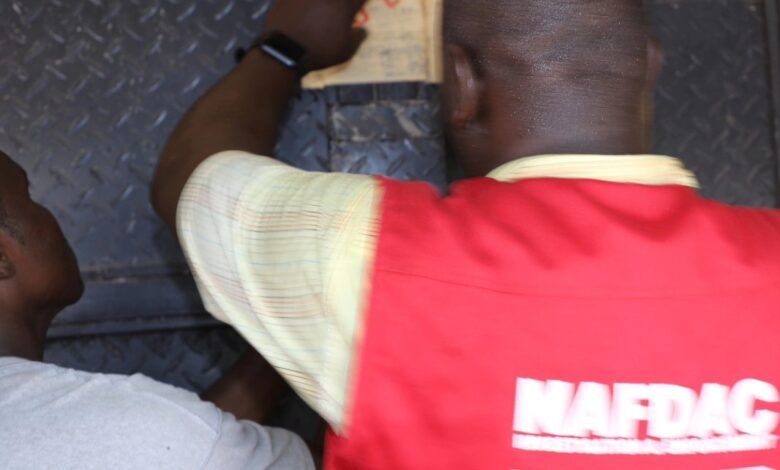 NAFDAC Uncovers ₦1 Billion Worth of Expired Chemicals and Additives in Lagos, Arrests Three