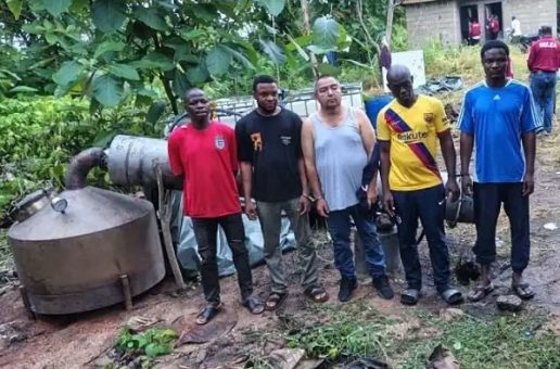 War On Drugs: NDLEA Arrests Suspected Mexican Kingpin, Dismantles Meth Lab In Ebonyi
