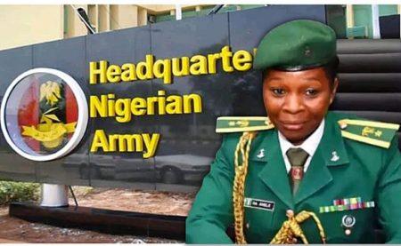 First female Army spokesperson Lt Col Anele Onyinyechi Appolonia assumes duty, promises proactiveness