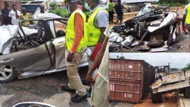 One Injured in Fresh Otedola Bridge Crash Hours After Fatal Kara Accident