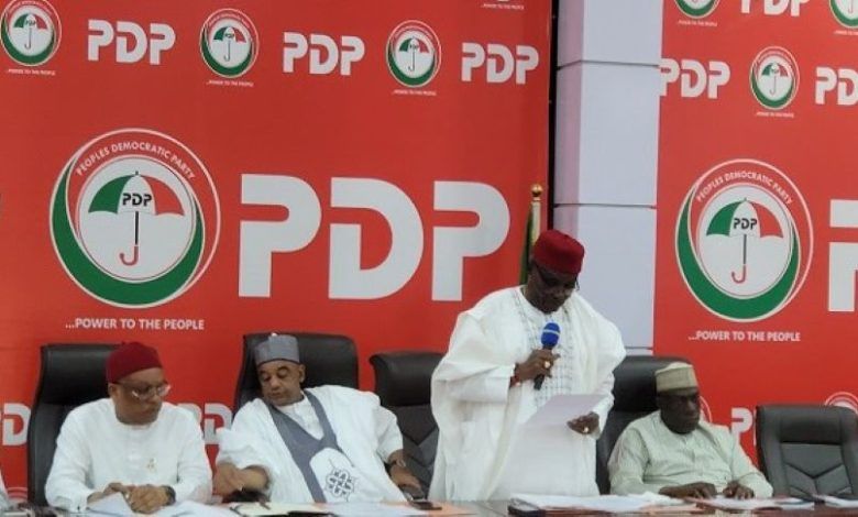 PDP National Working Committee Convenes Emergency Meeting Amidst Defections