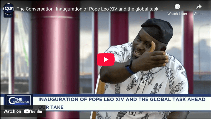 The Conversation: Inauguration of Pope Leo XIV and the global task ...