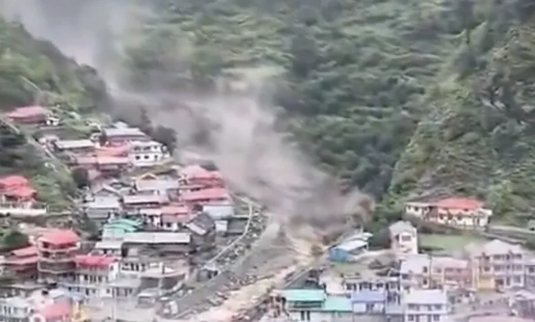 Dozens Feared Trapped as Cloudburst Triggers Devastating Flash Floods in Uttarakhand, India