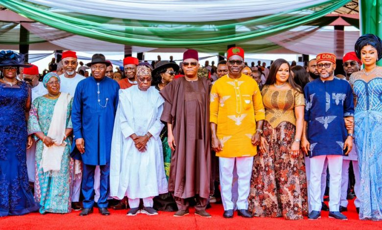 Shettima Praises Soludo’s Leadership at Second-Term Swearing-In