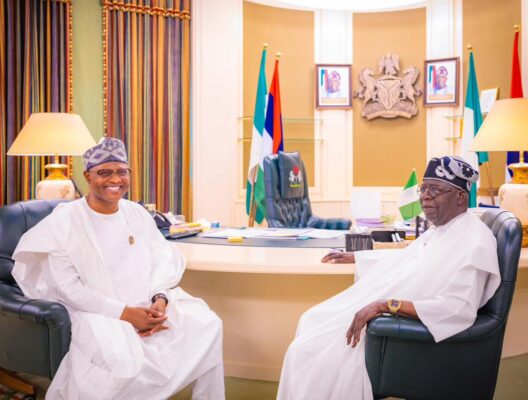 Governor Sani Meets President Tinubu Following Safe Return of Abducted Kaduna Worshippers