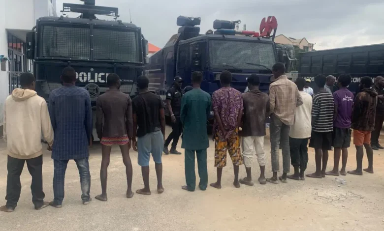 Lagos Police Arrest 39 Suspects, Recover Firearms In August Crime Crackdown