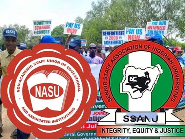 SSANU, NASU Members Stage Protest at University of Abuja Over Unmet Demands