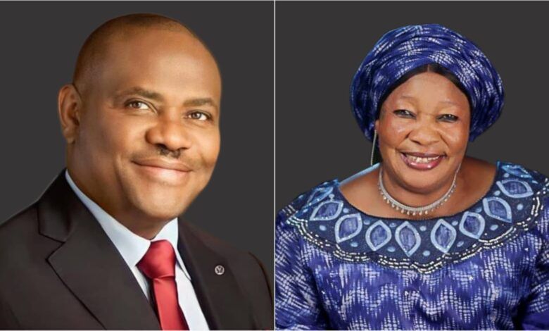 Wike Mourns Passing of FCT’s Pioneer Head of Service, Grace Adayilo