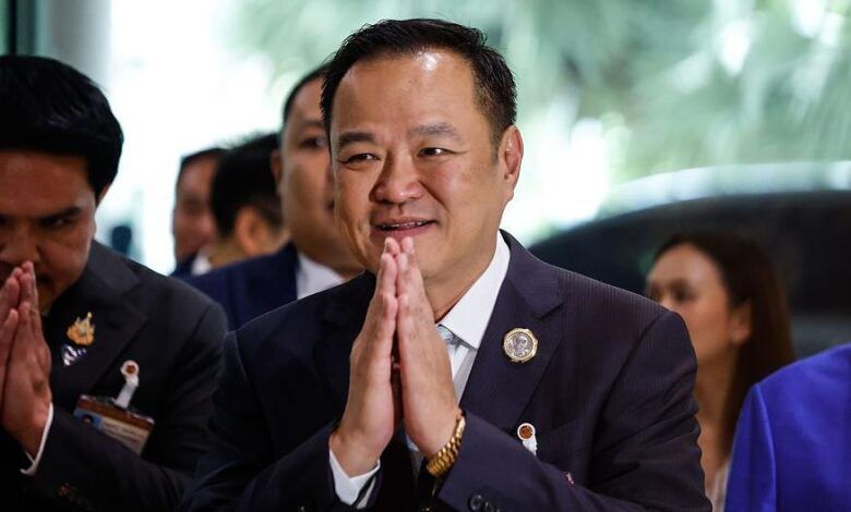 Thailand Appoints Anutin Charnvirakul as Third Prime Minister in Two Years