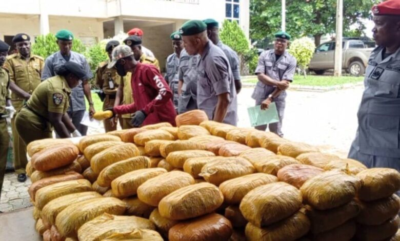 Customs Seize ₦48.5m Worth of Cannabis, ₦220m Contraband in Kaduna