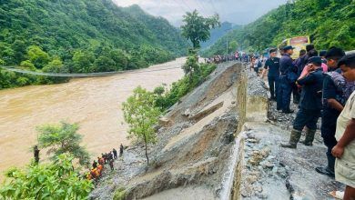 More than 60 people missing after two buses swept into river in Nepal