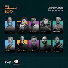 Some winners at the Ynaija's "The Nollywood 100" Legacy Awards