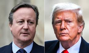 Cameron Meets Trump, Urge US Congress to Approve Ukraine Military Aid