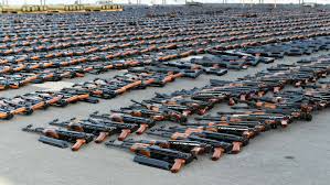 US Arms Ukraine with Thousands of Seized Iranian Guns, Rifles and Munitions
