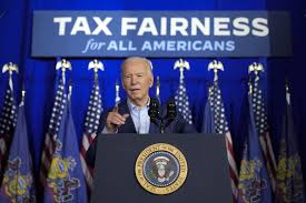 US President Joe Biden Calls for Higher Taxes on The Rich 