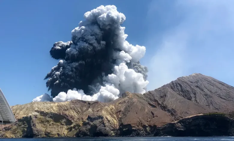 New Zealand’s White Island Volcano Erupts, Flights Grounded