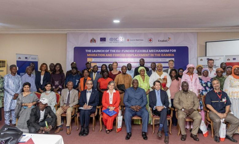 EU, IOM and Partners Launch GMD 1B Migration Support and Reintegration Initiative in Gambia