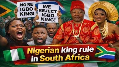 South Africans Protest Installation of Nigerian Igbo King in East London