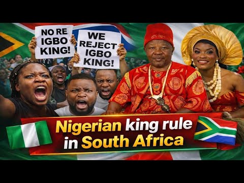 South Africans Protest Installation of Nigerian Igbo King in East London