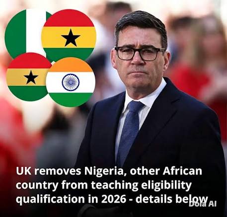 UK teacher qualification: Nigeria, Ghana lose QTS application eligibility