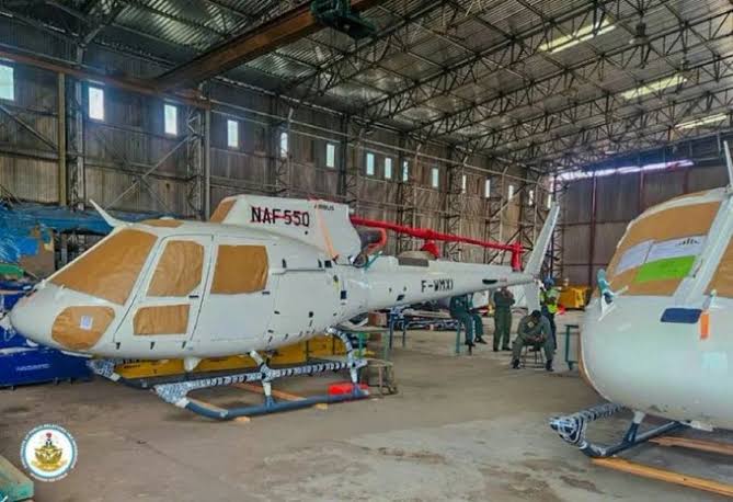 Tinubu to Boost NAF Fleet with Five Helicopters